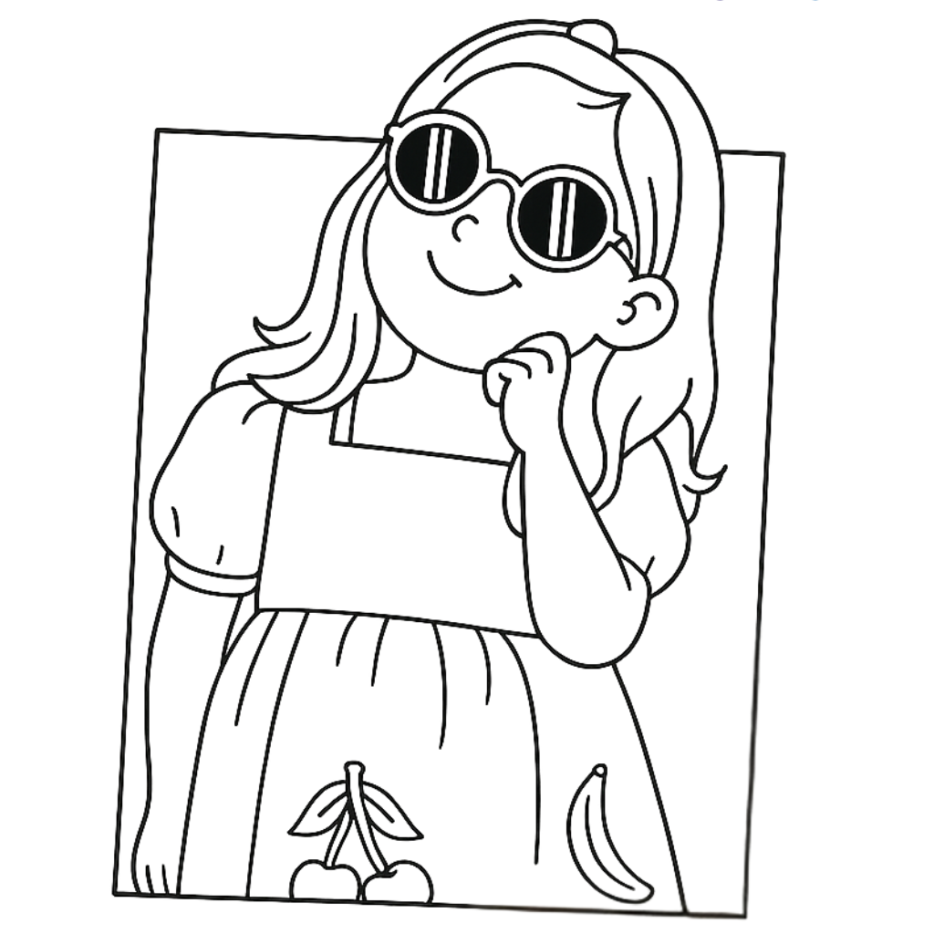 Colorindo com a Maria